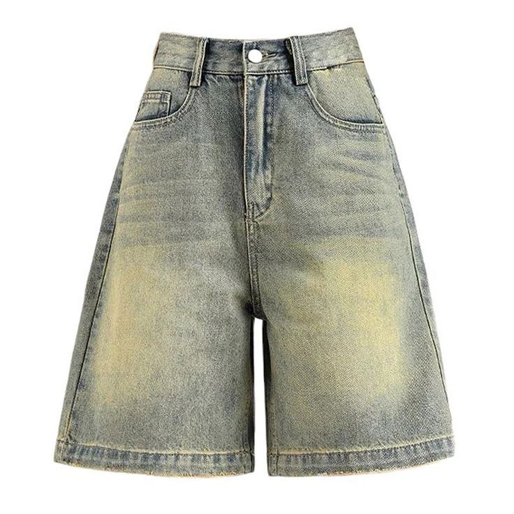 Acid-Washed Jorts